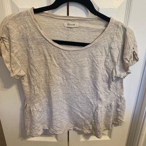 Madewell Flounce top